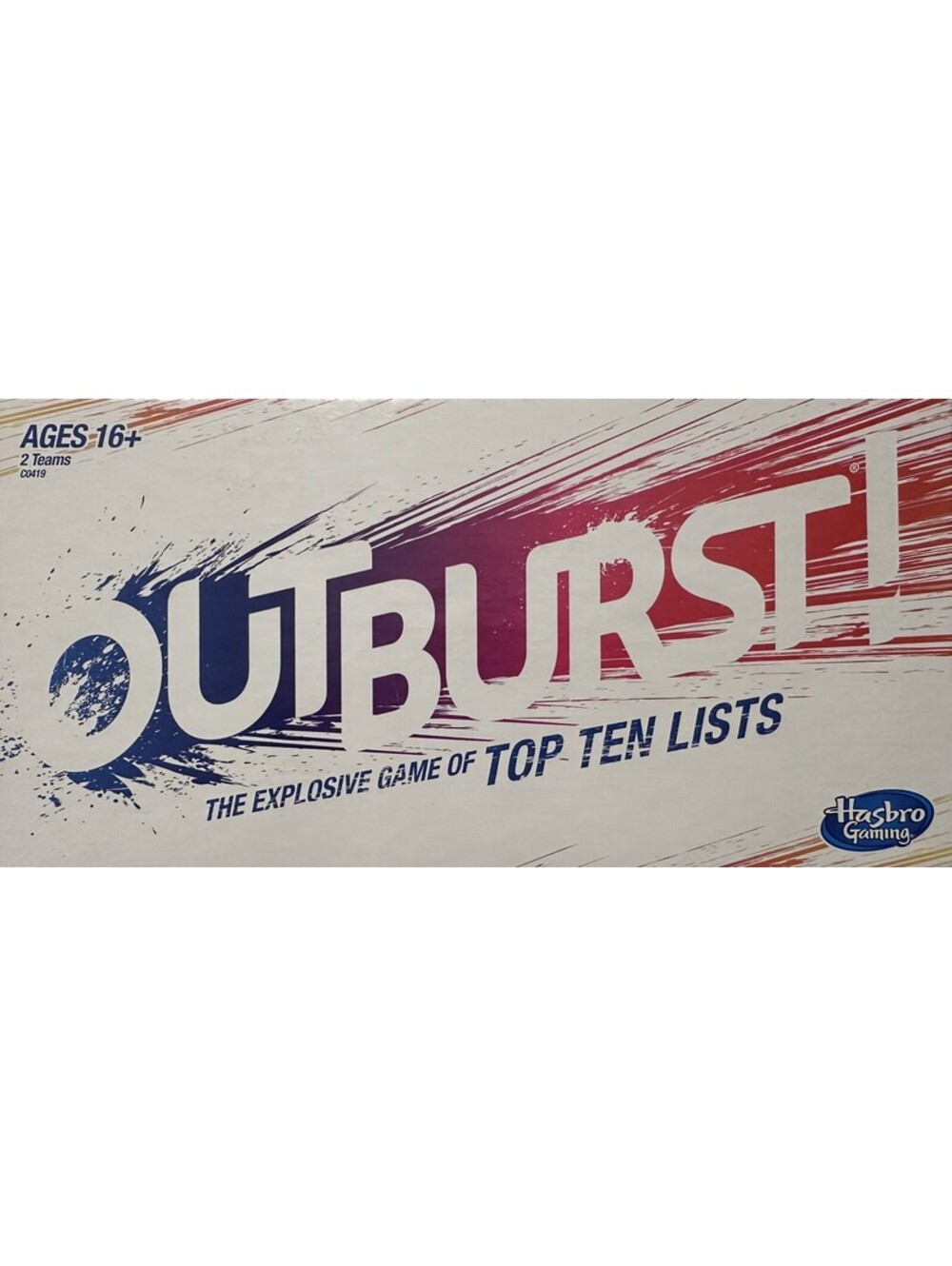 Hasbro Outburst The Explosive Game of Top 10 Lists - Complete Set
